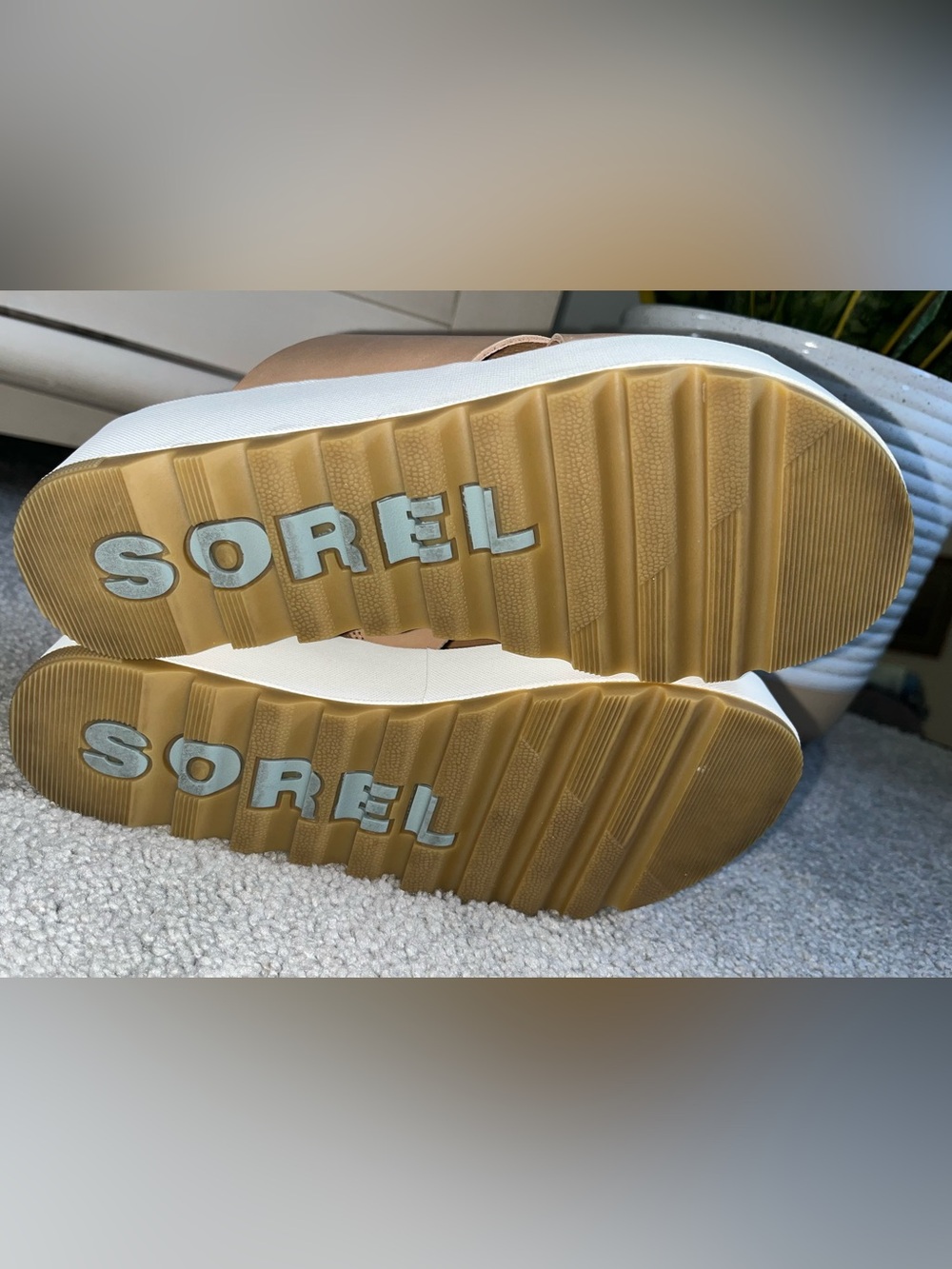 NWOB Sorel Women’s Cameron Flatform Mule Sandal Size 7 - Picture 6 of 8